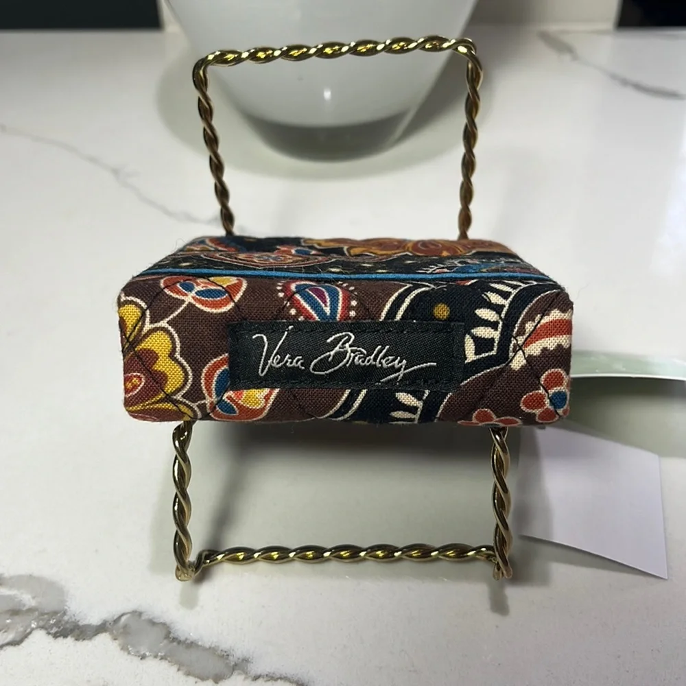 Vera Bradley Kensington Note Box Post-it Notes NWT